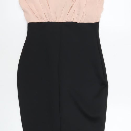 AX Paris Women's Black Bodycon Dress Size 12