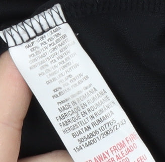 Wallis Women's Black Floral Knee Length Shift Dress