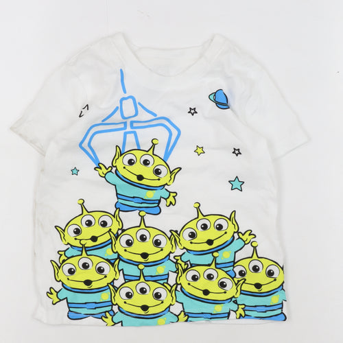 Disney at Primark Unisex White Toy Story T-Shirt 24 Months