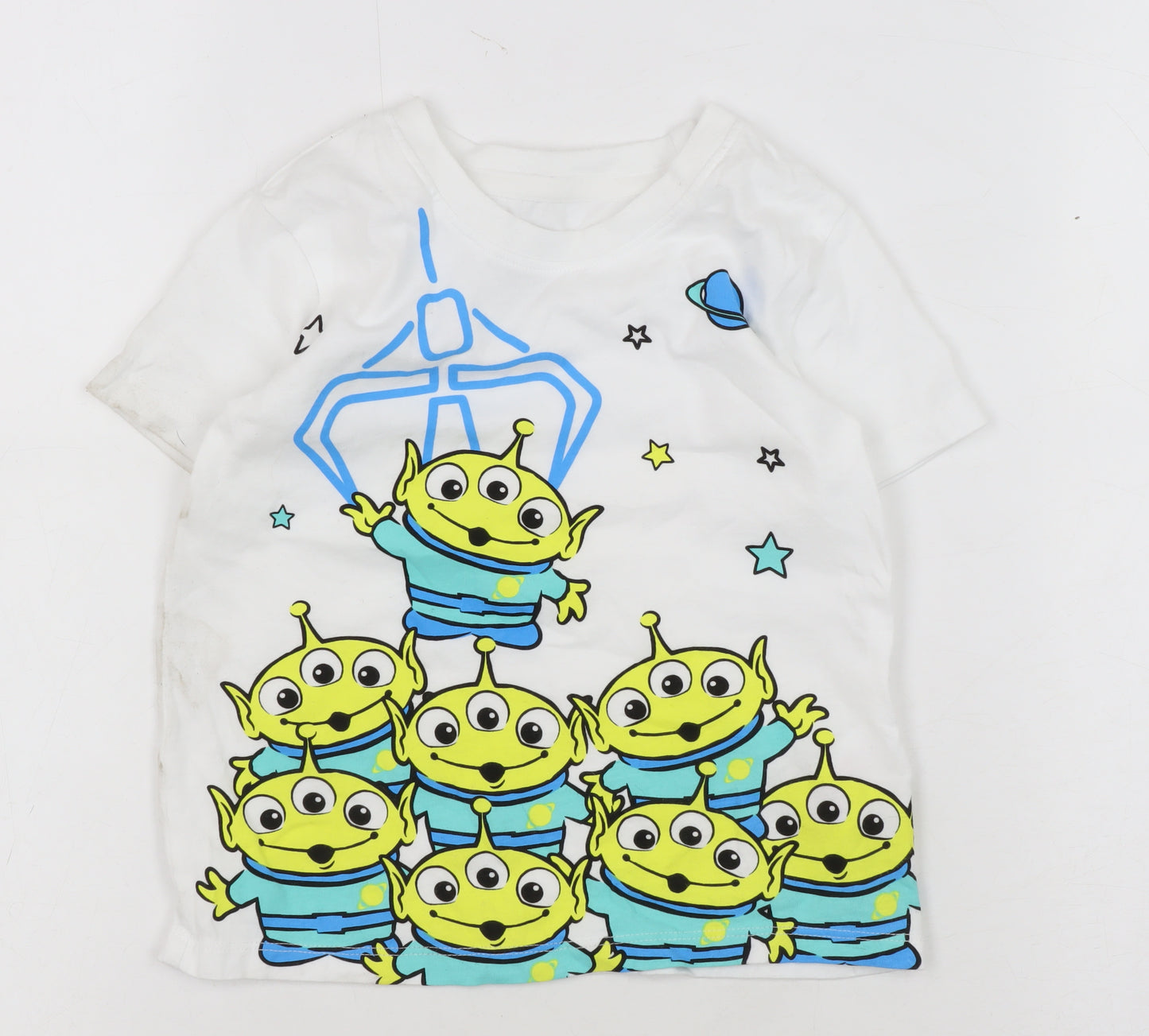 Disney at Primark Unisex White Toy Story T-Shirt 24 Months