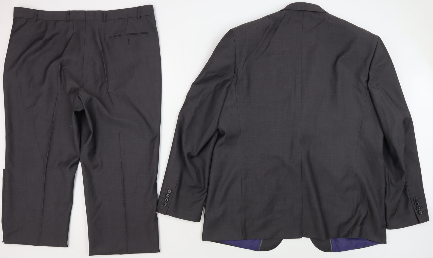 Marks and Spencer Men's Grey 2 Piece Suit 46R/40W/33L