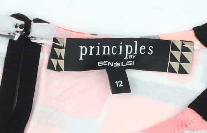Principles Women's Multicoloured Shift Dress Size 12