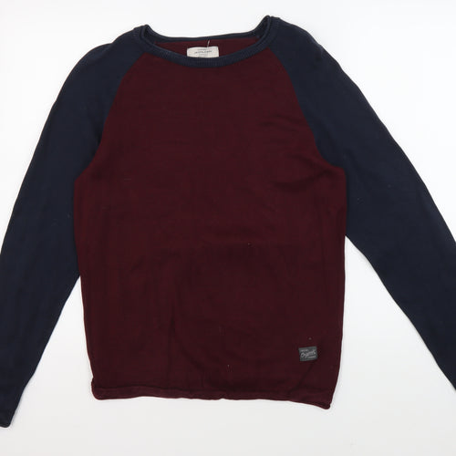 Jack & Jones Men's Multicoloured S Pullover Jumper