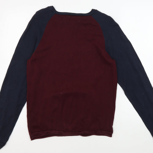 Jack & Jones Men's Multicoloured S Pullover Jumper