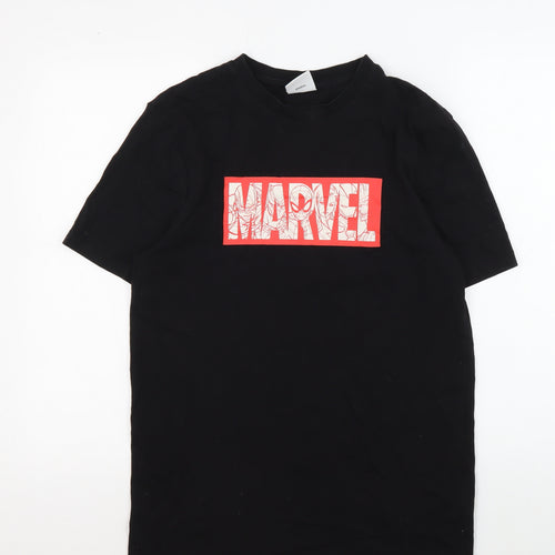 Marvel Men's Black Spider-Man T-Shirt M