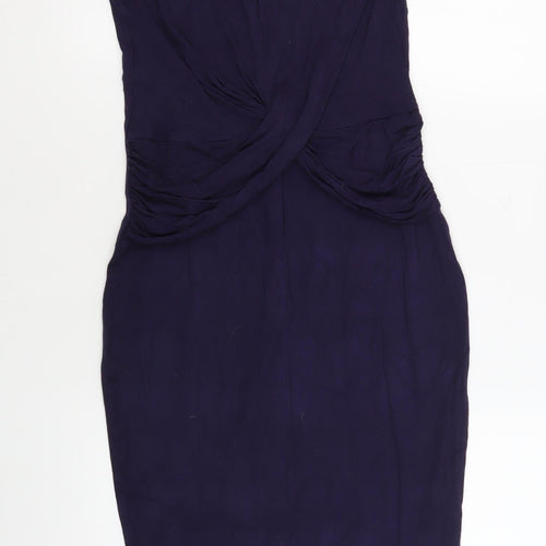 AX Paris Women's Purple Bodycon Dress, Size 12