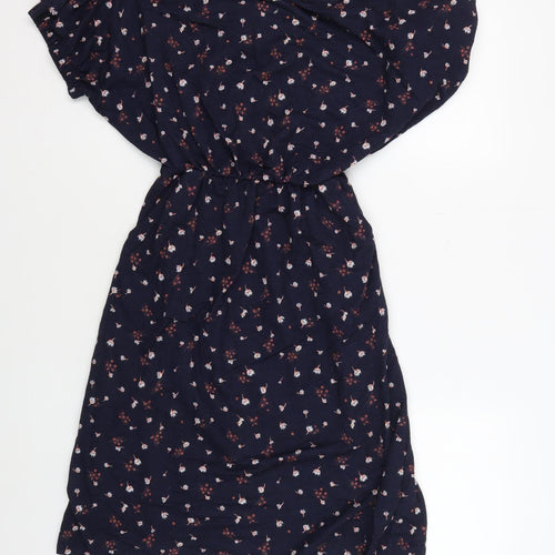 Next Women's Blue Size 6 Floral Dress