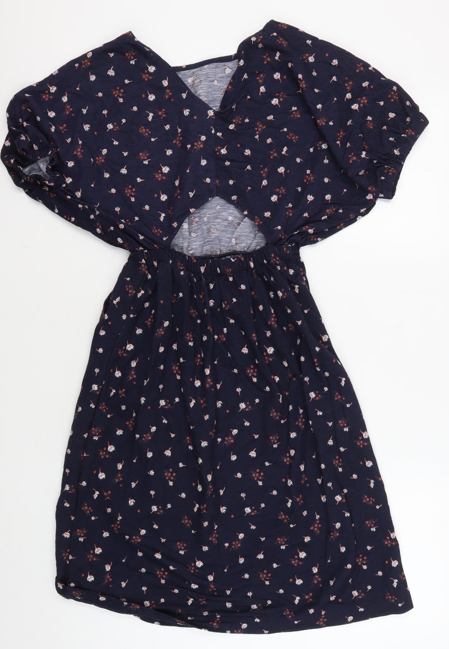 Next Women's Blue Size 6 Floral Dress