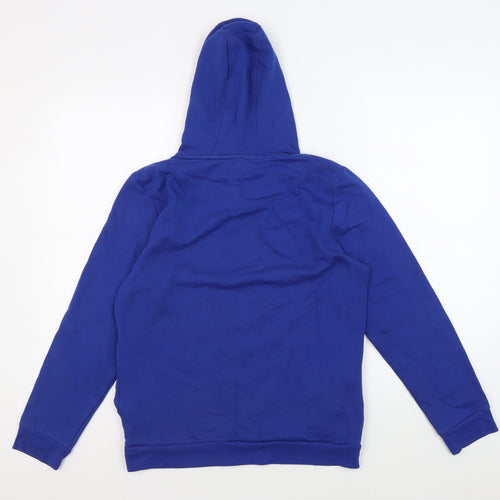 BlueZoo Boys' Blue Skateboarding Hoodie, 13-14 Years