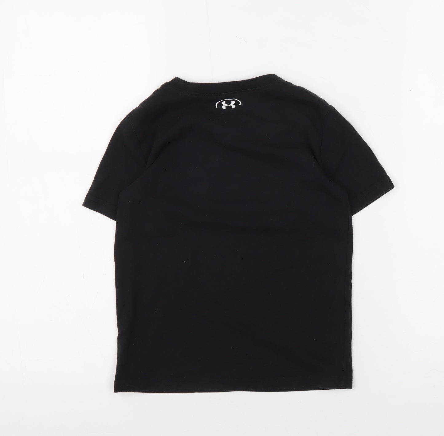 Under Armour Boys Black T-Shirt, 5-6 Years, Gym & Training