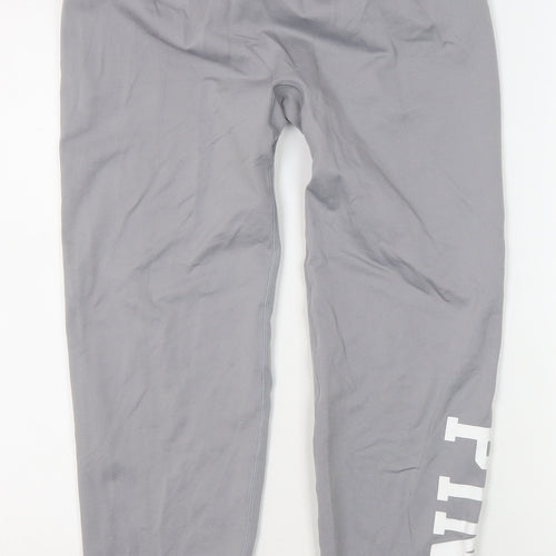 Pink Active Grey Women's XL Leggings for Gym & Yoga