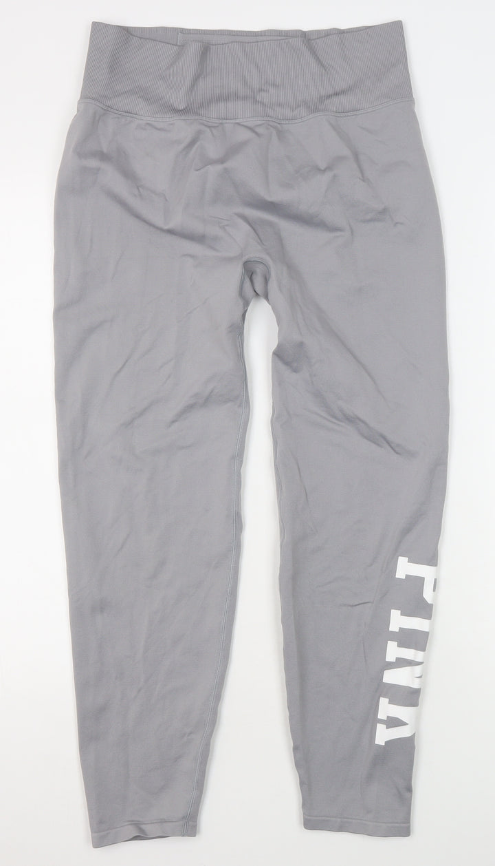 Pink Active Grey Women's XL Leggings for Gym & Yoga