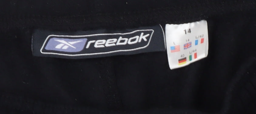 Reebok Women's Black Jogger Trousers Size L