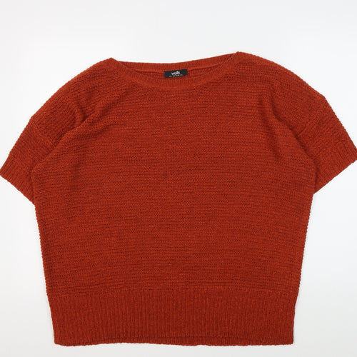 Wallis Women's Red Pullover Jumper, Size L