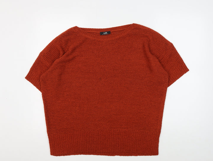 Wallis Women's Red Pullover Jumper, Size L
