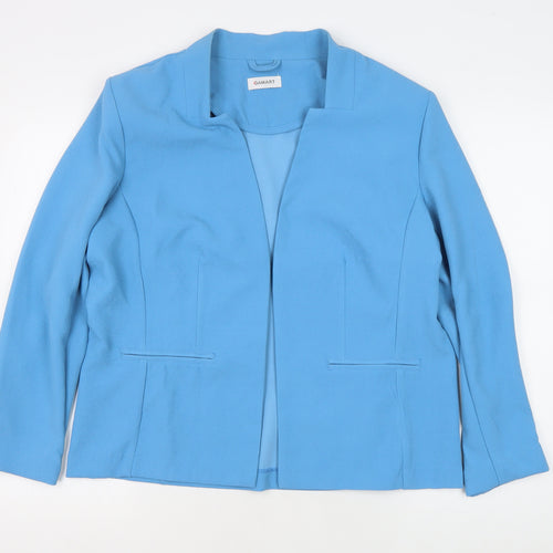Damart Women's Blue Blazer Jacket, Size 16