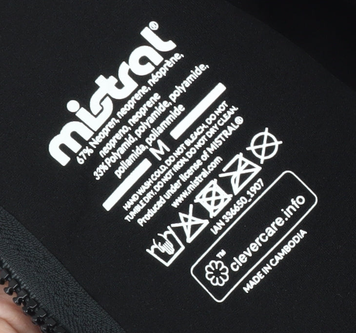 Mistral Women’s Black and Pink Wetsuit - M