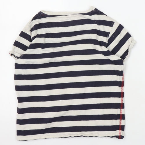 Adventurers Girls Multicoloured Striped Jersey T-Shirt 11-12 Years