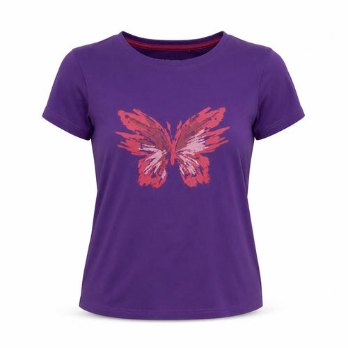 Mountain Warehouse Women's Purple T-Shirt Size 6
