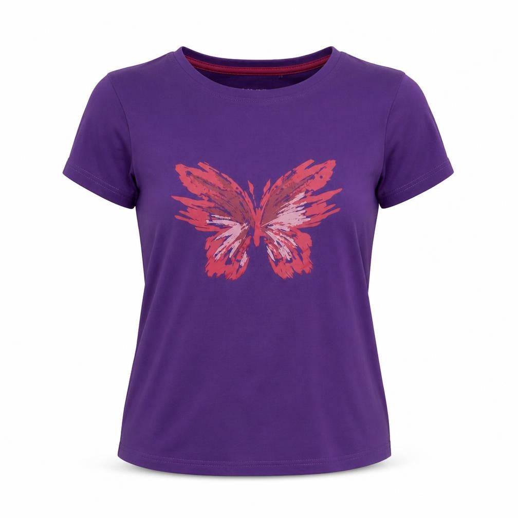 Mountain Warehouse Women's Purple T-Shirt Size 6