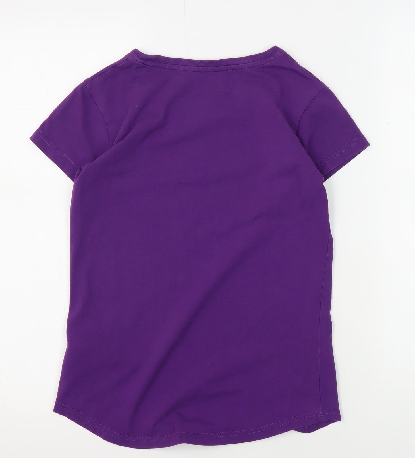 Mountain Warehouse Women's Purple T-Shirt Size 6