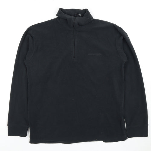 Trespass Men's Black Fleece Pullover S