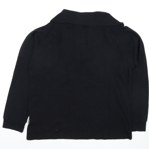 Trespass Black Unisex L Full Zip Sweatshirt