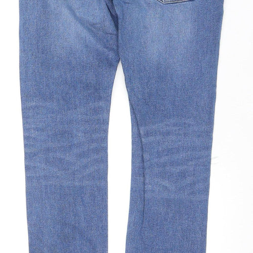Wrangler Women's Straight Blue Jeans M