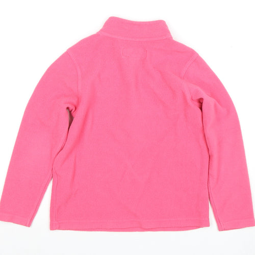 Regatta Girls Pink Fleece Pullover Sweatshirt 9 Years