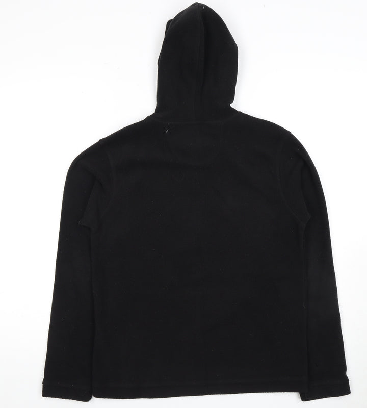 Regatta Teens Black Fleece Jacket Full Zip Size 34