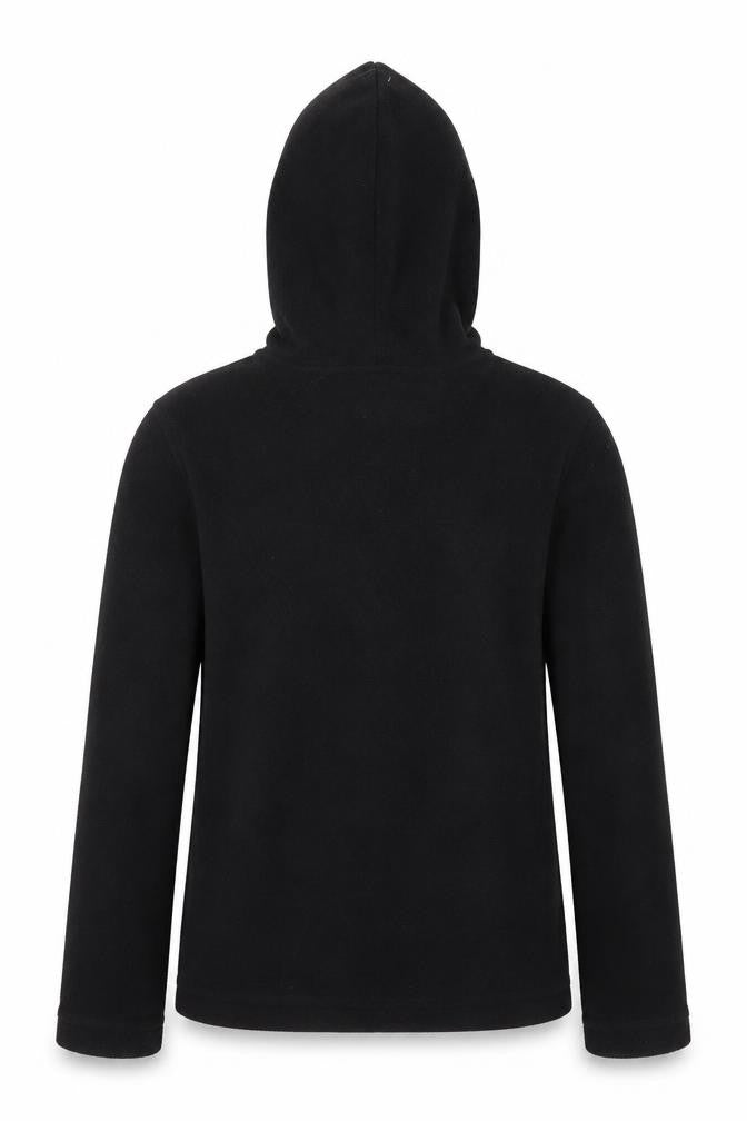 Regatta Teens Black Fleece Jacket Full Zip Size 34