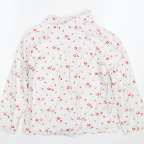 Cath Kidston Floral Girls Button-Up Shirt, Multicoloured, 7-8 Years