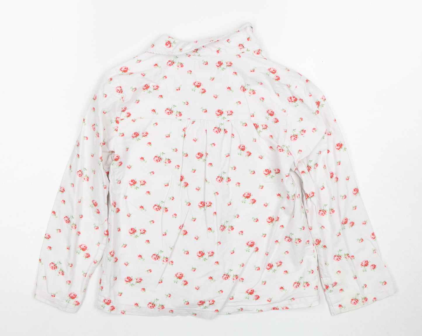 Cath Kidston Floral Girls Button-Up Shirt, Multicoloured, 7-8 Years