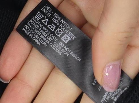 Red Herring Black Hooded Parka Jacket Size 14 Women's