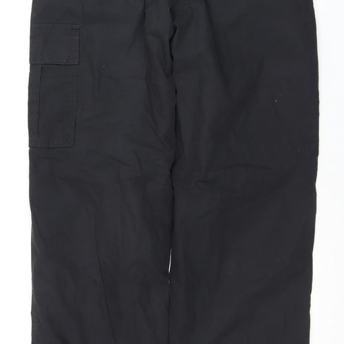 Mountainlife Women's Black Cargo Trousers Size 8