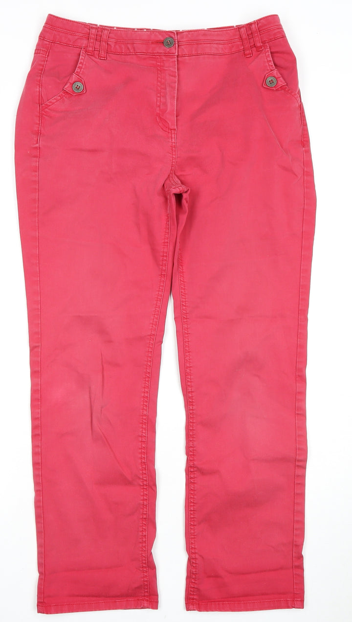 Primark Teens Red Polka Dot Straight Leg Jeans, S