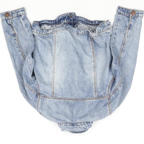 Next Girls Blue Denim Jacket 5-6 Years