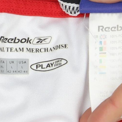 Reebok Men's White XL Sports Football Jersey