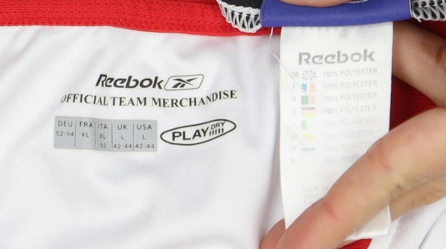 Reebok Men's White XL Sports Football Jersey