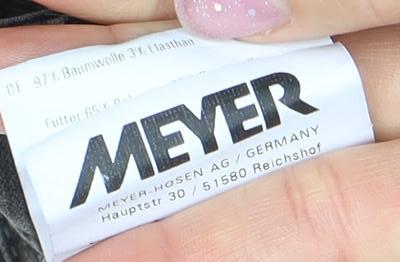 Meyer Men's Brown Straight Jeans 42/30