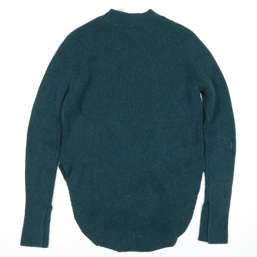 Country Road Women's Green Crew Neck Jumper XS