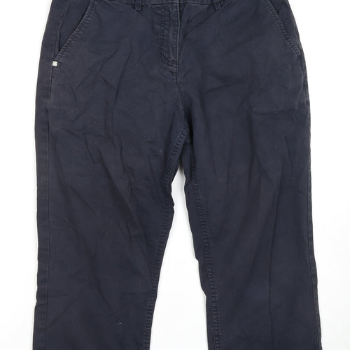 Maine Women's Black Chino Trousers Size 12 - Casual Wear