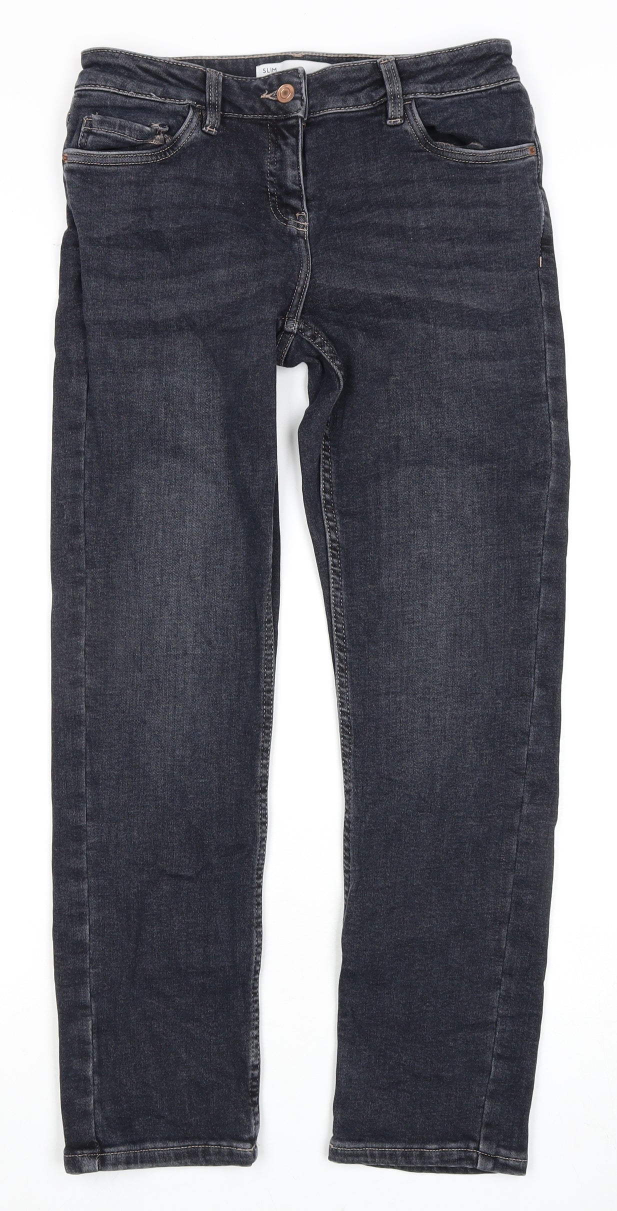 Next Women's Blue Slim Fit Denim Jeans, Size 12