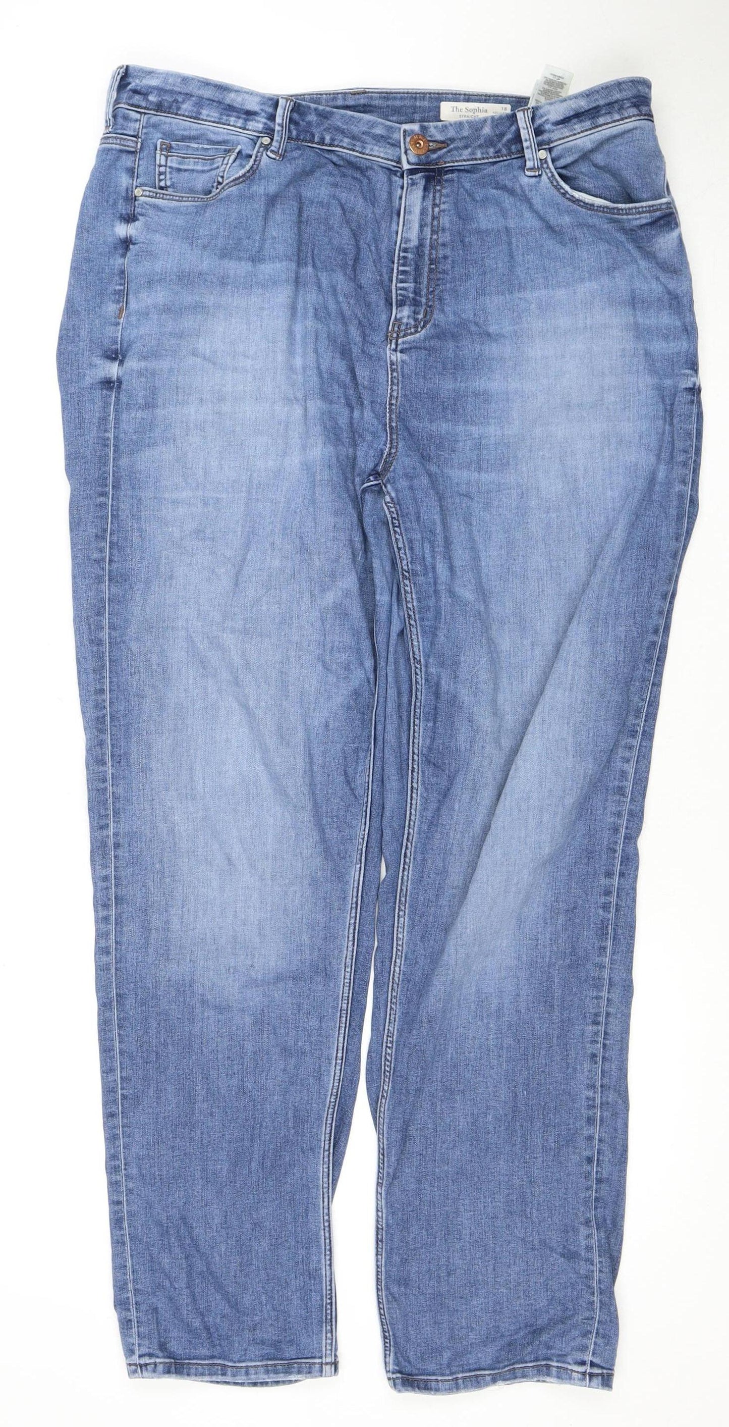 Marks and Spencer Women's Blue Jeans Size 18
