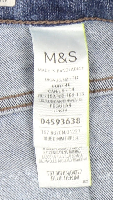 Marks and Spencer Women's Blue Jeans Size 18
