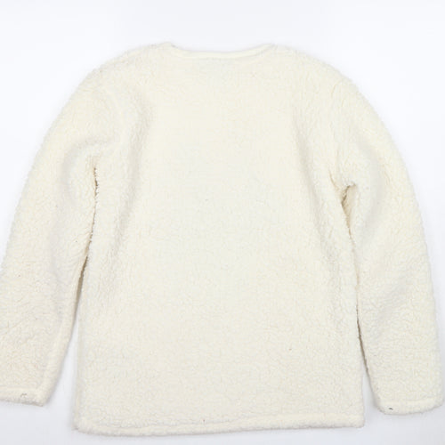 Disney Girls White Minnie Mouse Fleece Lounge Set 12-13 Years