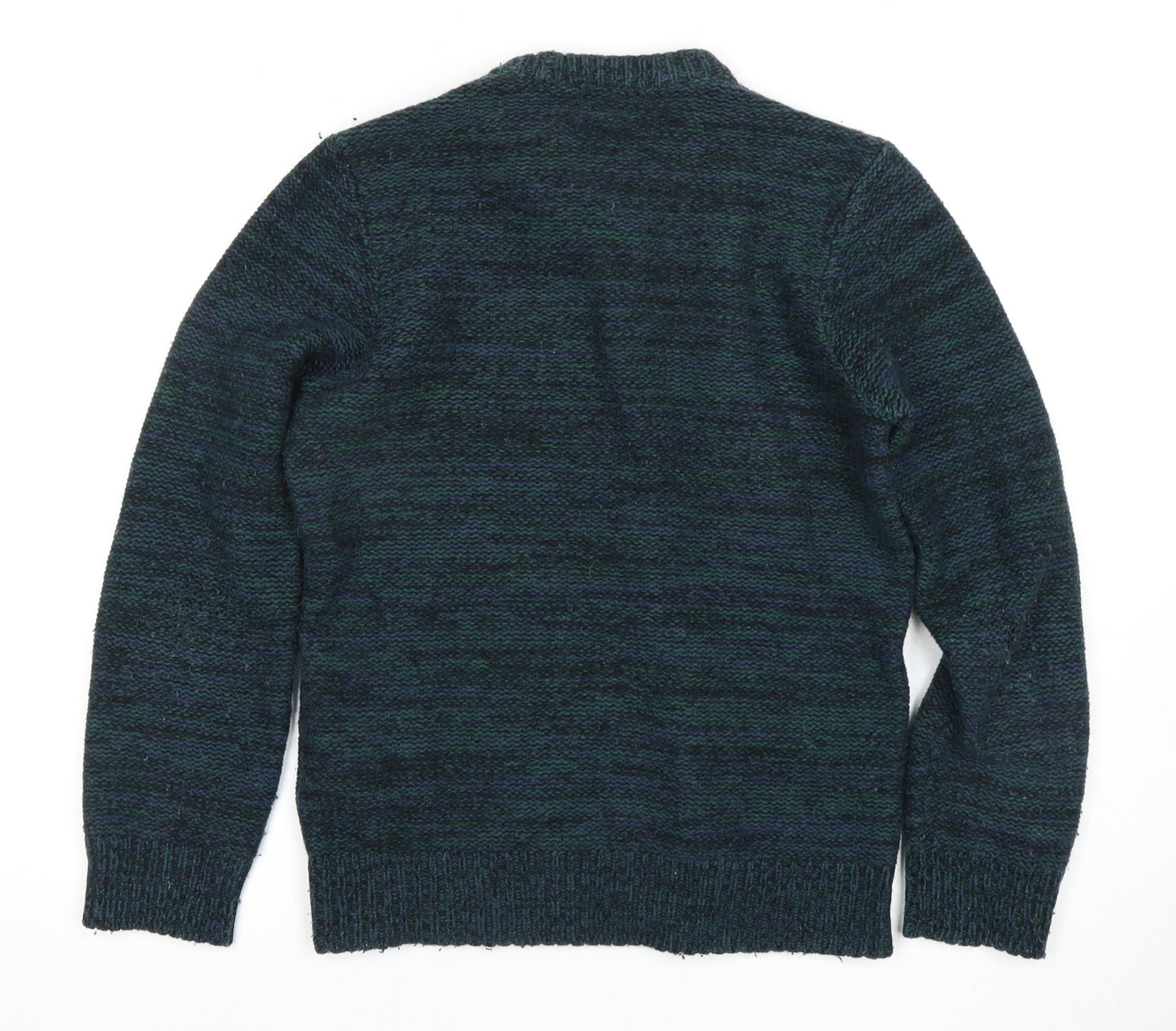 Carhartt Men's Green Lambswool Pullover Jumper L