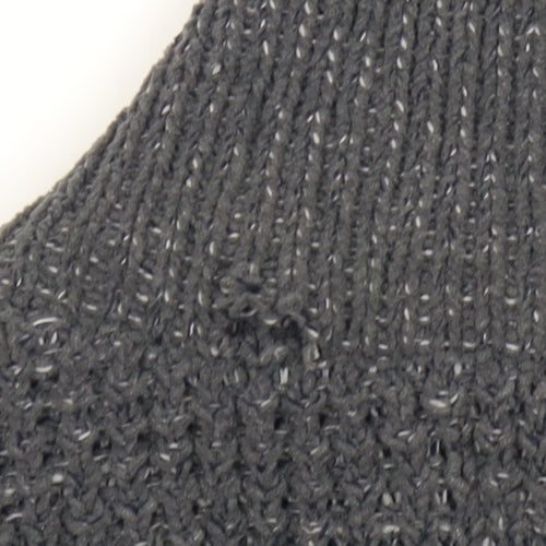 Next Men's Grey Full Zip Jumper, Size L, High Neck, Casual
