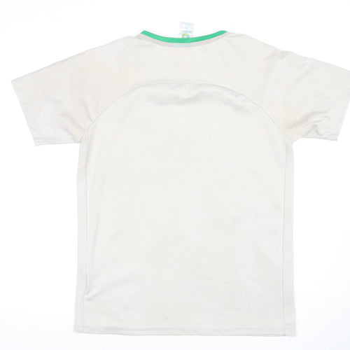 Euro 2020 Men's Beige Jersey - Size S, Football Style