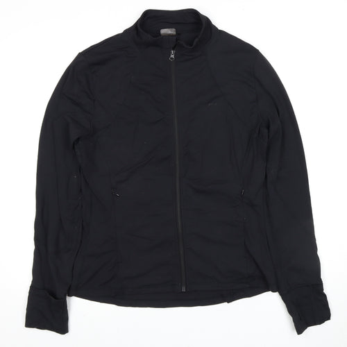 USA PRO Women's Black Full Zip Sweatshirt Size 16